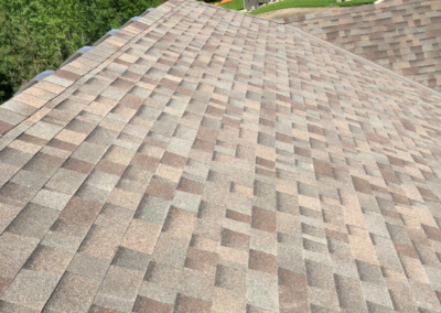 new roof with vents