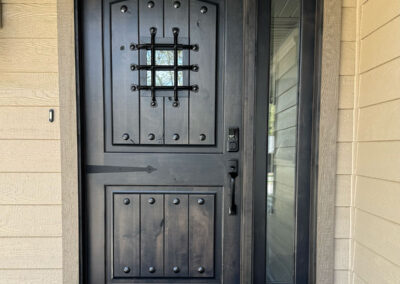 new front door installed